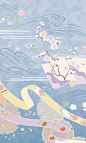 和风花纹