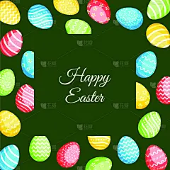 贺卡,复活节,鸡蛋,可爱的,传统,请柬,乌克兰,海报,图像,春天