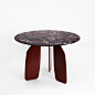 Round marble dining table BAVARESK | Marble table by Dante