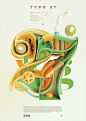 Typography 09. by Peter Tarka, via Behance #平面# #排版# #色彩#