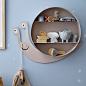 mommo design: ANIMAL SHAPED SHELVES