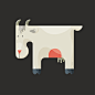 Farm life : Cute vector farm animals and tools