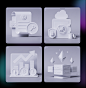 Crypto Currency 3D Illustrations pack (1)