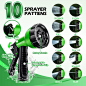 Amazon.com: Metal Garden Hose 100 ft, Stainless Steel Water Hose 100ft with 10 Function Nozzle, No Kink, Flexible, Lightweight, Puncture & Rust Proof Metal Garden Hose for Yard, RV, Garden, Outdoor : Patio, Lawn & Garden