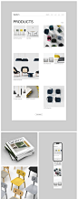 chair concept corporate furniture Minimalism redesign UI uprock Web Design  Website