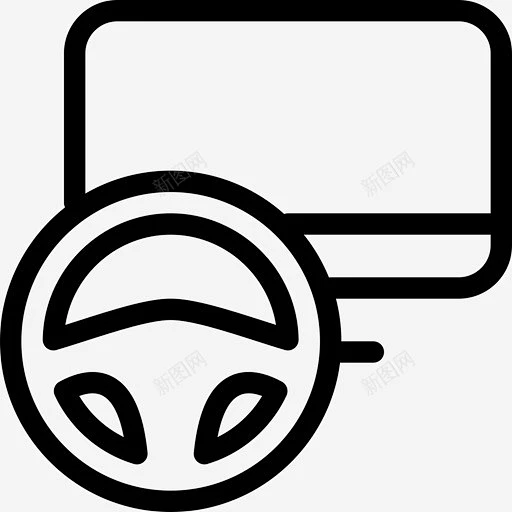 驾驶模拟器方向盘后面视频图标 icon 标识 标志 UI图标 设计图片 免费下载 页面网页 平面电商 创意素材-花瓣网