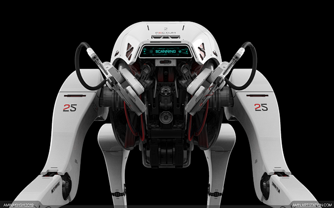 白色，机器人，FECTUM-S309，