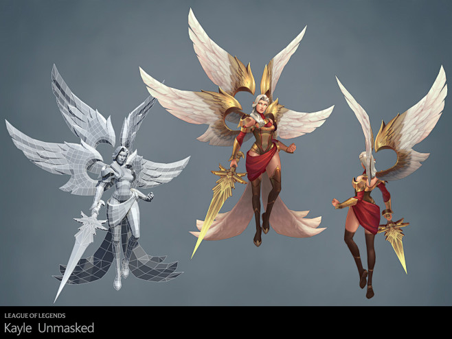 Kayle 3D-skins for L...