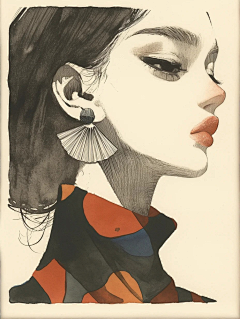 赏……采集到时尚插画