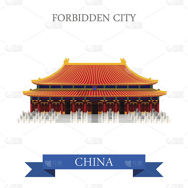 紫禁城是中国北京从明到清年间的皇宫。平面...