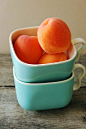 Orange & light blue