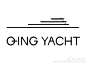 【2015年金点设计奖标章得主】轻舟游艇——重庆QINGYACHT游艇制造公司委托进行品牌设计，标志图形以长短不同的线条传递品牌制造不同规格艇型，多重线条的组合又构建成一艘游艇的抽象图形。 ​​​​
