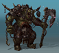 Warhammer 40000,warhammer40000, warhammer40k, warhammer 40k, ваха, сорокотысячник,фэндомы,warboss,Orks,Orcs,Grommash Hellscream,Warcraft,Blizzard,Blizzard Entertainment,Wh Crossover,Wh Other,Alexey Kruglov,artist