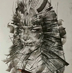 三月五马采集到铅笔画
