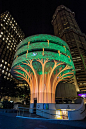 Downtown Sydney Transformed by Light for Vivid Sydney Sydney projection light exhibition