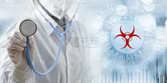 传染性医生警告称，冠状病毒(新型冠状病毒，COVID-19,nCoV)在大流行。它的症状像呼吸系统综