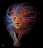The Lion of Lyon (for Lyon Expo 2015) : Illustration for the advertising campaign promoting the "Foire De Lyon 2014" (LYON EXPO 2015). Illustration by Charis Tsevis for Publicis Activ Lyon.
