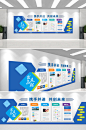 大气企业文化公司发展历程文化墙