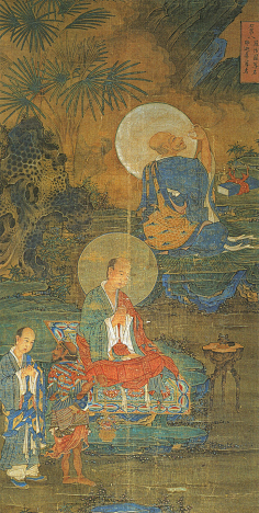 佛像绘画-花瓣网|陪你做生活的设计师 | 那与帝释天,大梵天