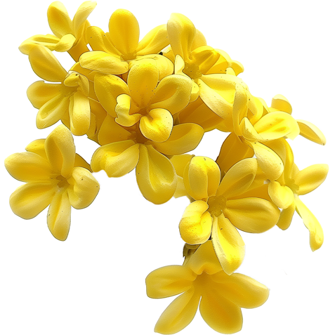 花瓣素材_中秋节黄色实景桂花通用元素素材...