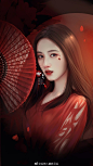 微博：绘美人睿麻手绘<br/>赵丽颖 Angelababy 鹿晗 杨幂 迪丽热巴 陈乔恩 王源 王俊凯 刘诗诗 张馨予 范冰冰 舒畅 邓紫棋 罗晋 刘亦菲 毛晓彤 唐嫣 等~~随时更新 