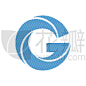 英文字母G,图标,青绿色,商务,几何形状,字母,字母表次序,信函,技术,弯曲
