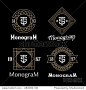 集艺术装饰豪华经典线性单色金最小的时髦几何复古矢量会标、框架、边界，你的徽章标志或嵴标签-符号/标志,复古风格-海洛创意(HelloRF)-Shutterstock中国独家合作伙伴-正版图片在线交易平台-站酷旗下品牌