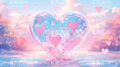 心中心  - 源文件下载【酷图网】插画,插图,壁纸,头像,背景,彩绘,色彩,景物,虚拟,梦幻,爱心,公益,博爱,大爱,心形,蓝天,花心,星空,夜空,云,海,船,云天,光,蓝光,星,绝美