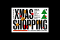 VDC — Christmas Shop 圣诞商店标志设计-古田路9号