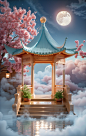 七夕粉色背景2