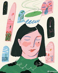 秋田小八采集到人物服装插画