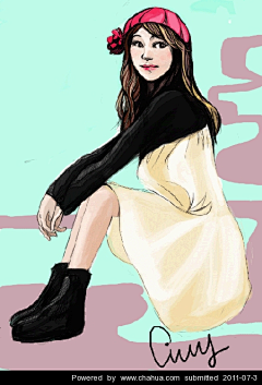 cicy的糖果盒的插画画廊展厅