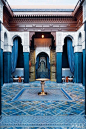 Take a trip to Morocco and chances are you’ll find yourself basking in one of these interior courtyards. A way to bring a green space or even a pool area into the house, courtyards practically define Marrakech‘s traditional palaces called riads.