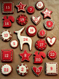 Gingerbread advent calendar
圣诞姜饼日历