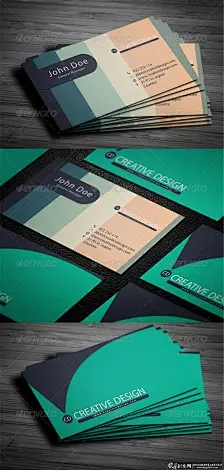 个性名片PSD 时尚名片 简约商务企业名片 名片卡片边框邀请函 高端大气企业名片 名片