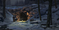 The Tunnel : created in 3ds max and photoshop with some photogrammetry. Inspired by pacific north west.