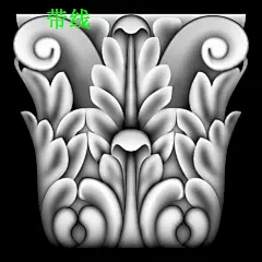 C139精雕图灰度浮雕图雕刻欧式图库