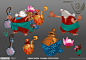 Gigantic Character Skins II, Vinod Rams : Some more Gigantic skins! These are all available now. They're all done over existing concept art from either Devon Cady Lee or myself. (or sometimes over the 3d Model)
