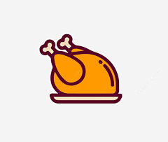 是栗子哈采集到卡通图案素材