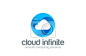 Web Cloud computing infinity network vector logo design icon #标记 / 符号#