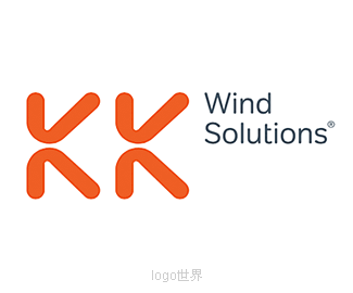 KK Wind Solutions标志设...