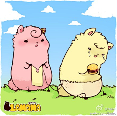 风鹿霜采集到羊驼驼