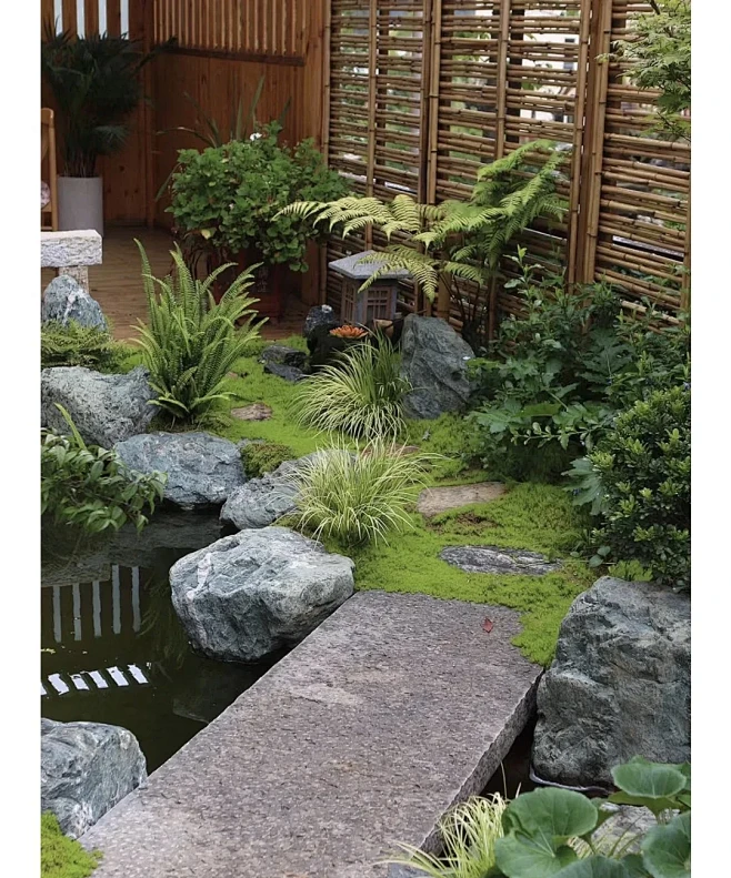 150平日式禅意庭院花园分享/杭州庭院设计