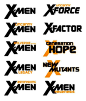 logo ∕ X-Men by Jared Fletcher(4212D)