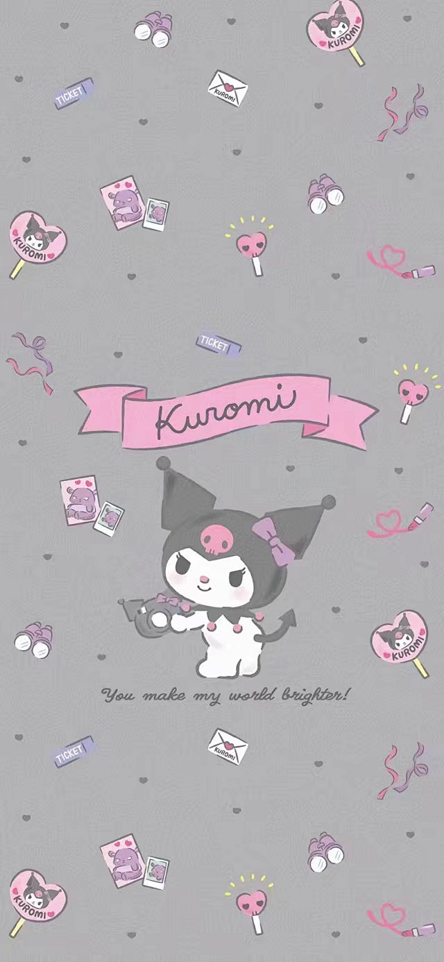 库洛米kuromi壁纸｜可爱晕了 : 库...