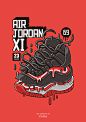 AIR JORDAN球鞋系列
via 狂奔的包子插画铺_Nike _急急如率令-B39754684B- -P2652113865P- _T2019815 #率叶插件，让花瓣网更好用_http://ly.jiuxihuan.net/?yqr=10205110# _Nike鞋子采下来_T2019815 