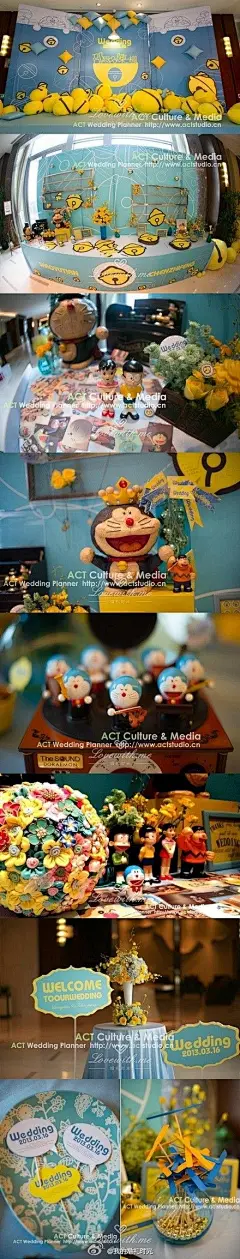 别样的哆啦A梦主题婚礼布置:psyche采集到Weddings(2815图)_花瓣婚纱/婚礼