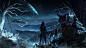 Edge of Eternity系列-mad_jojosy_游戏,日式,rpg,水晶,飞船,机械,科幻,奇幻_涂鸦王国插画