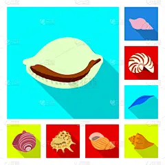 分离着色,动物,品牌名称,一个物体,鸡尾酒,自然,螺线,装饰,布置,收集