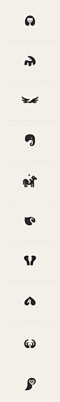 negative space logos: 